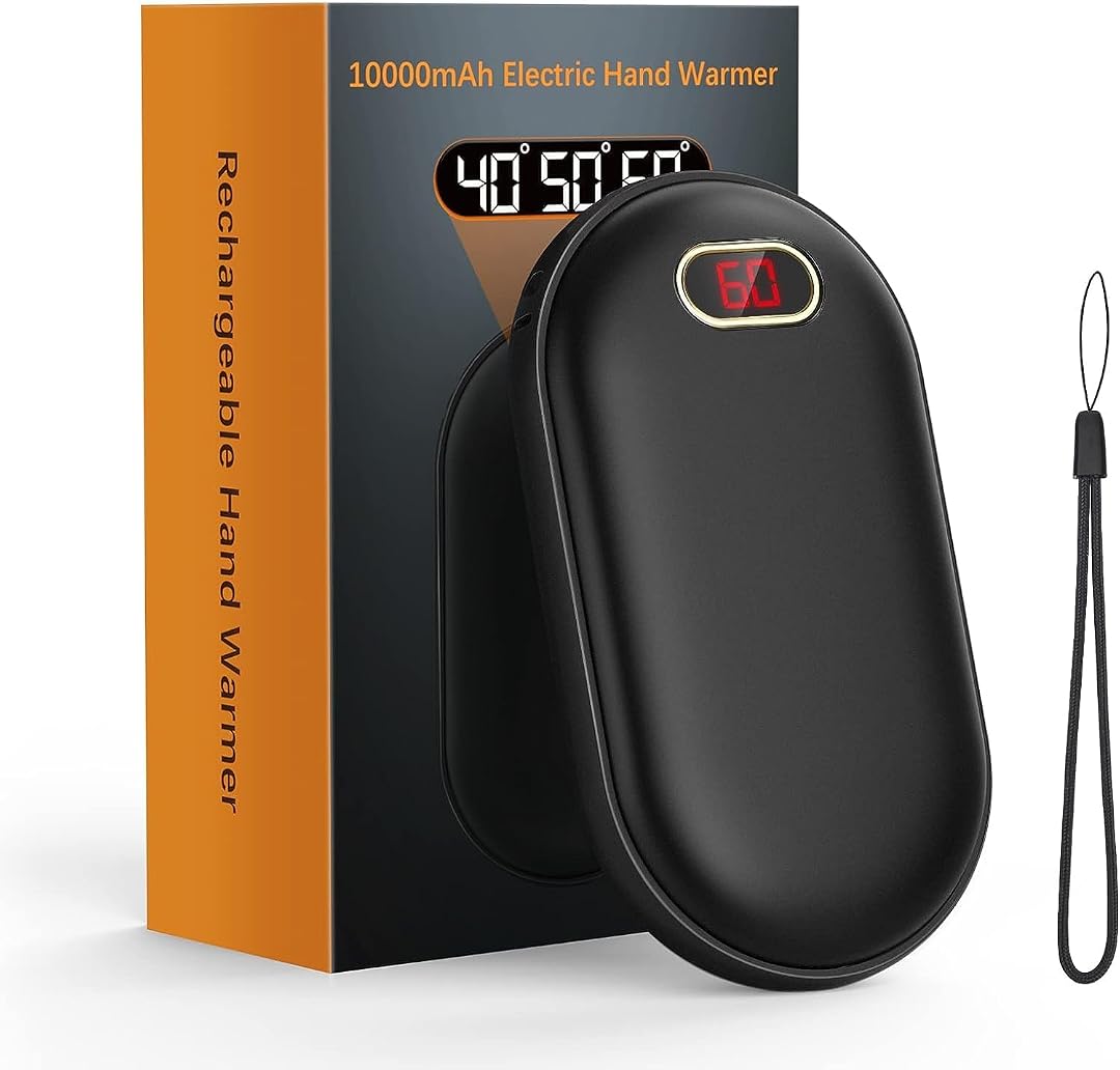 Chauffe-mains rechargeable électrique pour l'hiver