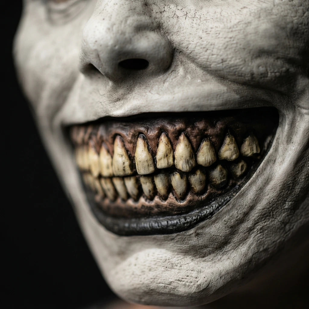 Masque Zombie Halloween - Effrayant et Unique - vue détaillée
