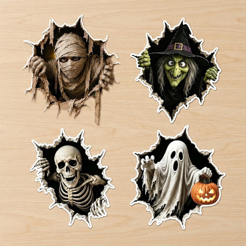 Autocollants Halloween - Transformez votre mur! - vue détaillée