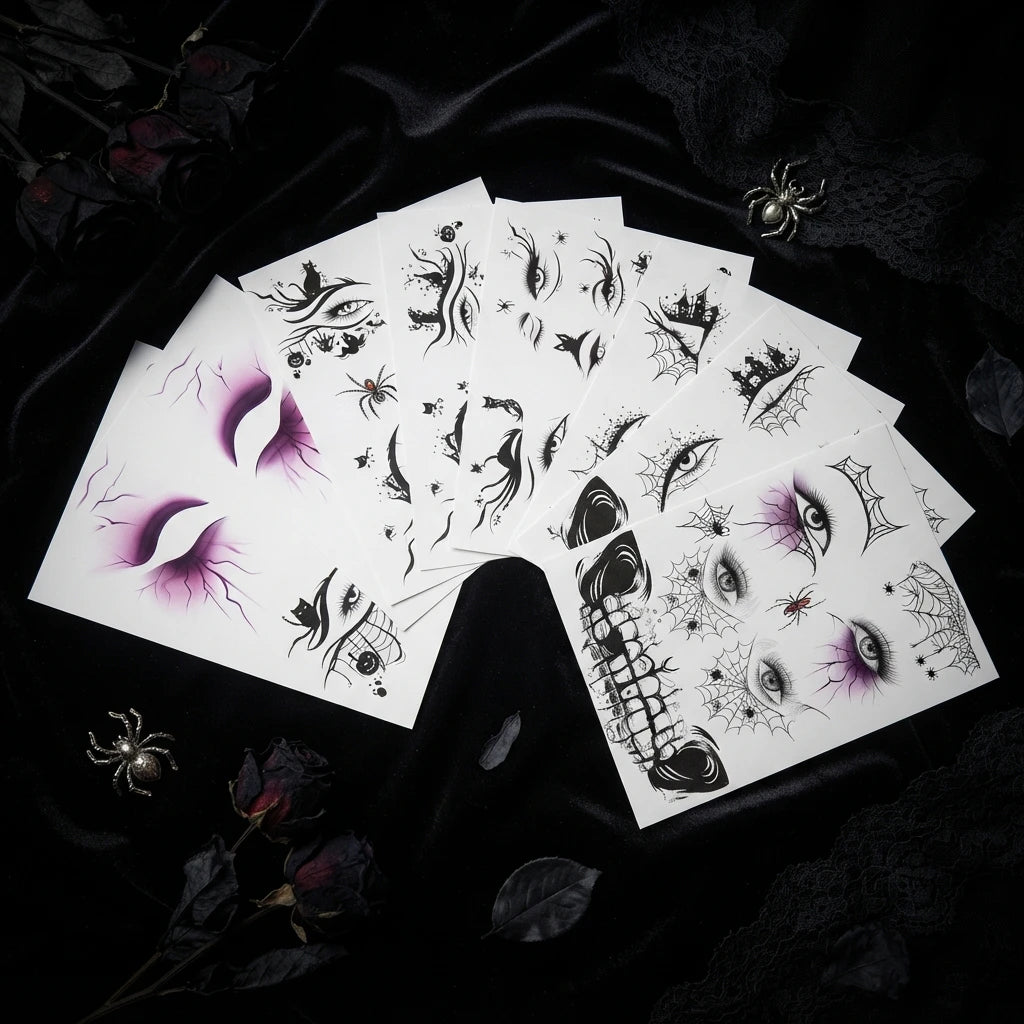 Tatouages Temporaires Halloween - Effet Horrible! - image 4