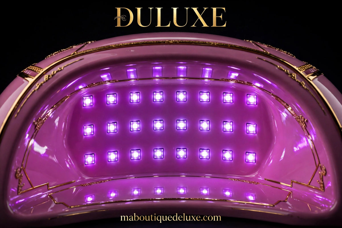 Lampe UV LED 24 Diodes pour Ongles — gros plan sur les 24 diodes LED