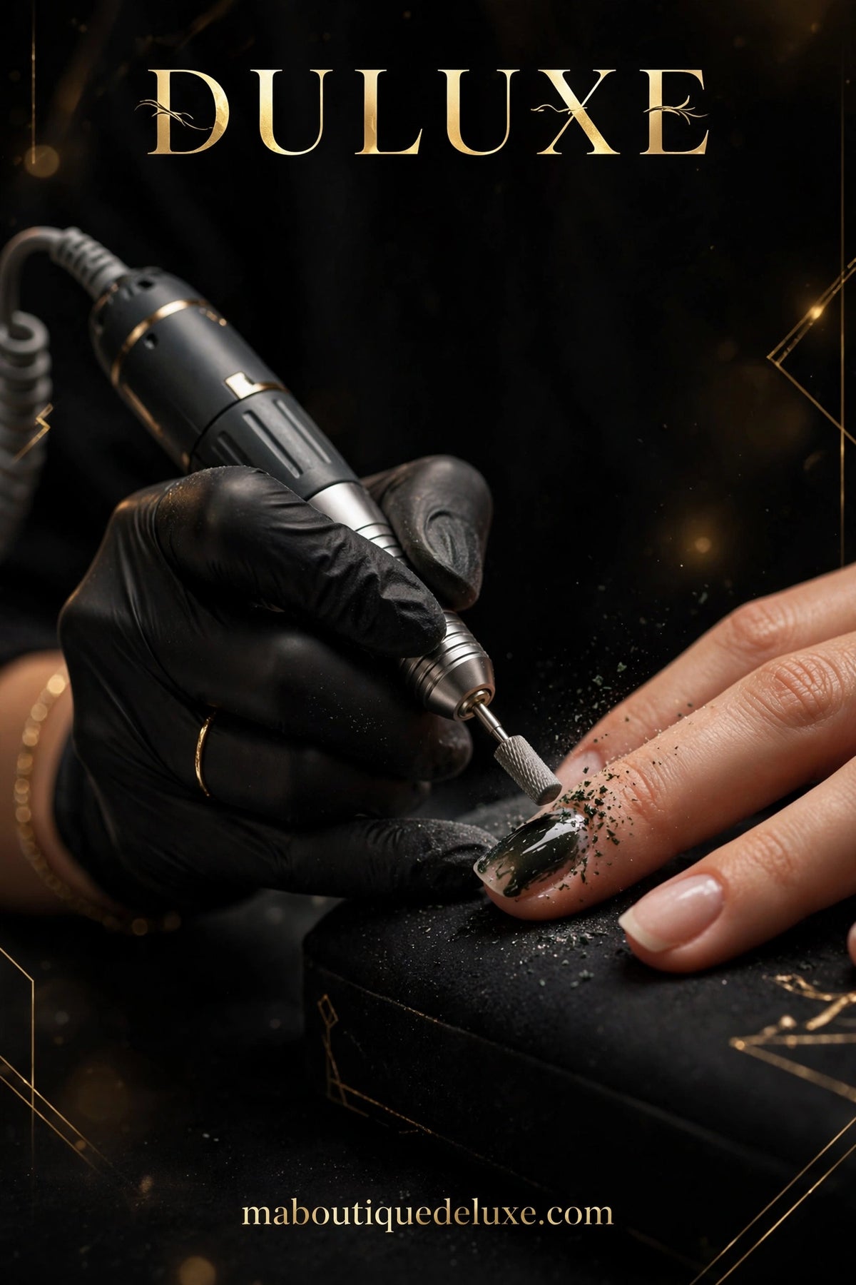 Embouts de Perceuse en Carbure MagiBling — en situation d'usage, retrait du gel