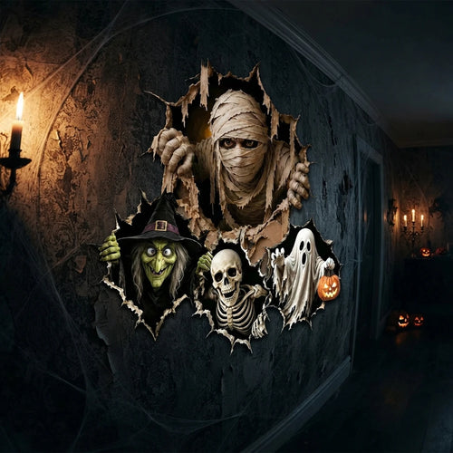 Autocollants Halloween - Transformez votre mur! - vue principale