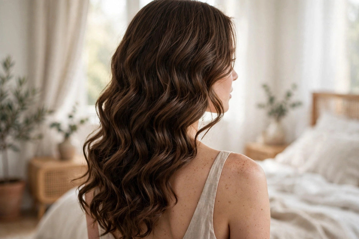 Des boucles souples et définies au réveil, sans chaleur ni effort