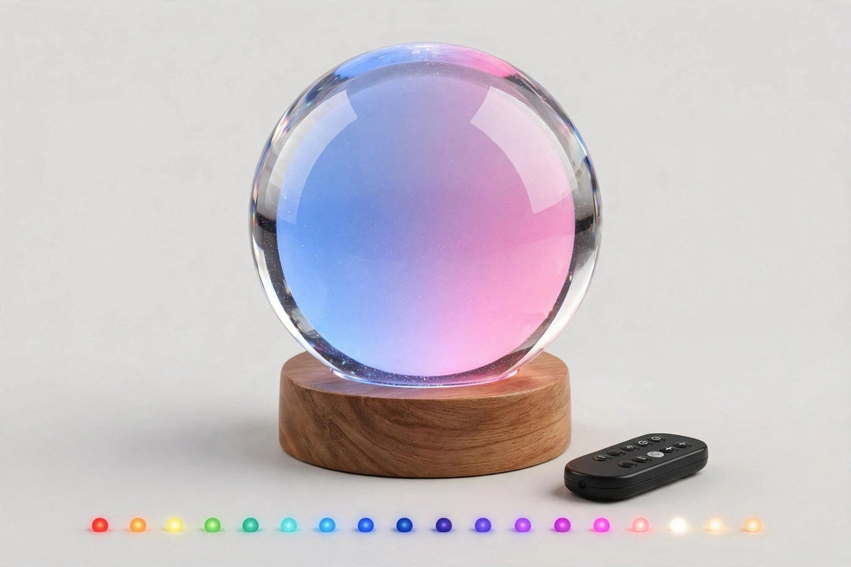 Lampe galaxie changeant de couleur avec sa télécommande